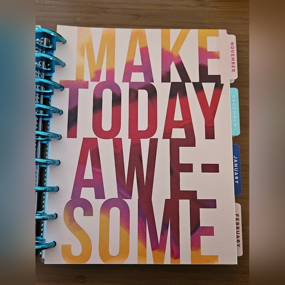 Happy Planner (2021) with Project & Expense Trackers, 3 Dashboards, Metal Discs - Picture 15 of 16